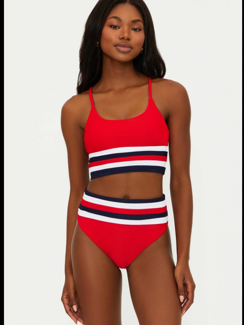 Beach Riot bikini set - the Mae top and Millie high-waisted bottoms XS